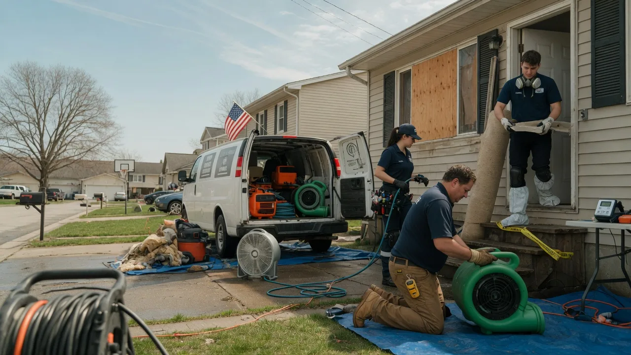 Water Damage Restoration in Poughkeepsie, AR near me